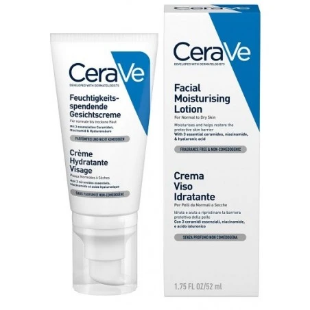 Cerave Crema Viso Idratante 50 Ml 1 Cerave Crema Viso Idratante 50 Ml