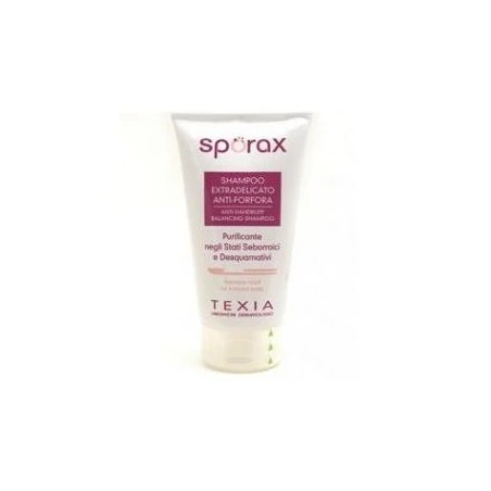Texia Sporax Shampoo Extra Delicato Antiforfora 125ml 1 Texia Sporax Shampoo Extra Delicato Antiforfora 125ml
